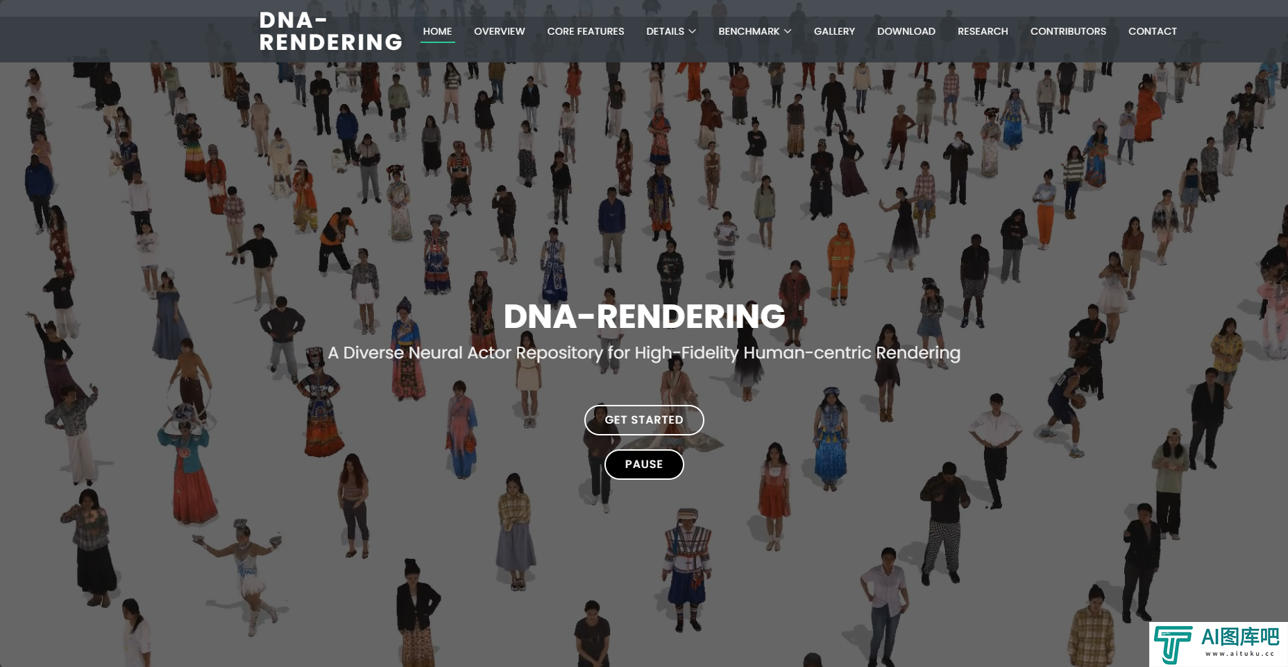 DNA-RENDERING数字人库
