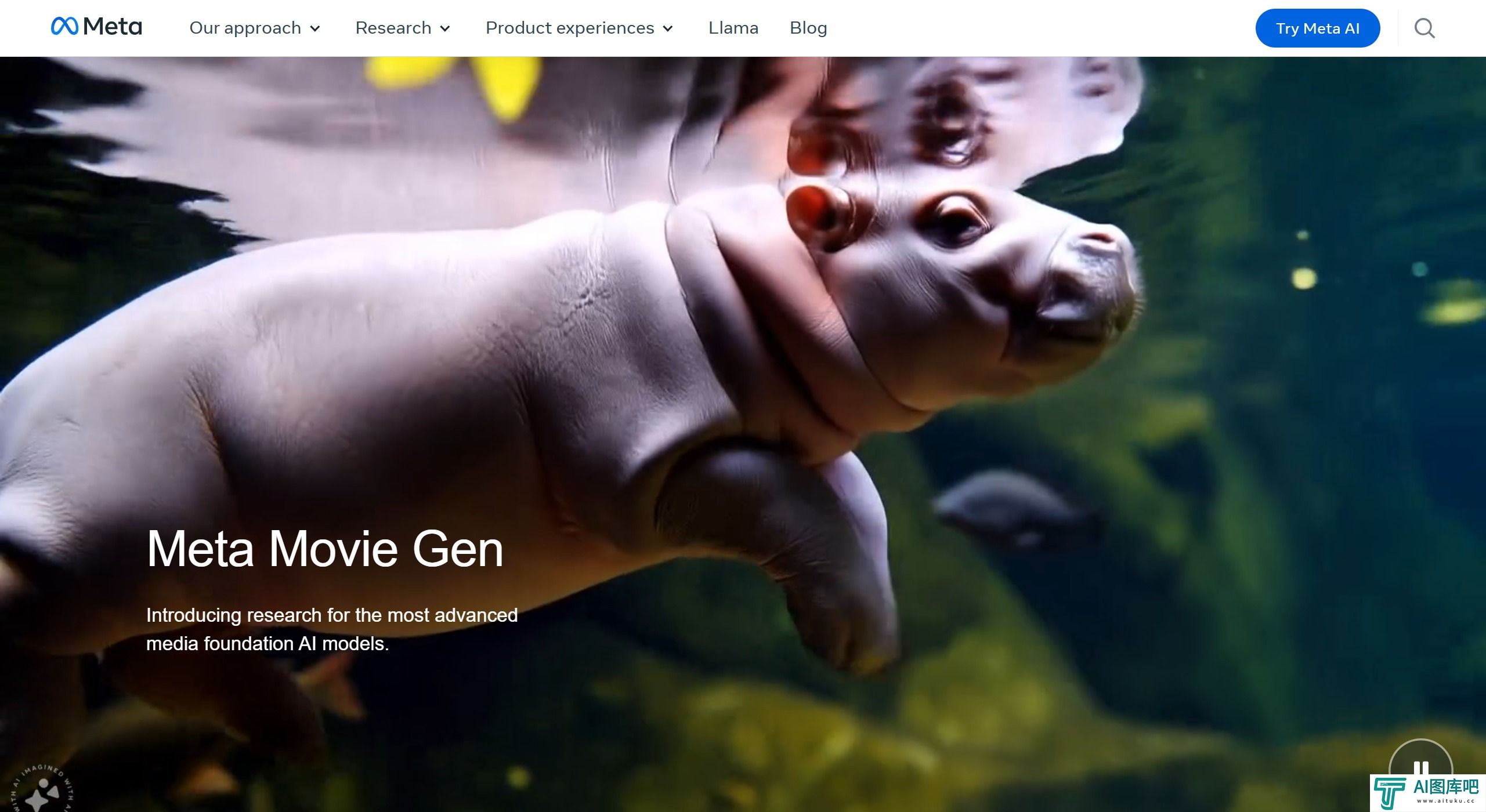 Meta Movie Gen的主要功能：