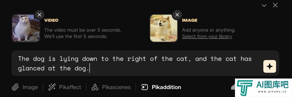 AI视频神器Pika，最近又推出了一个好玩的新功能：Pikaddition