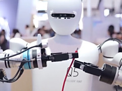 又学会一项人类独有技能,中国科学院自动化研究所最新一代Q系列机器人已支持插手机充电线