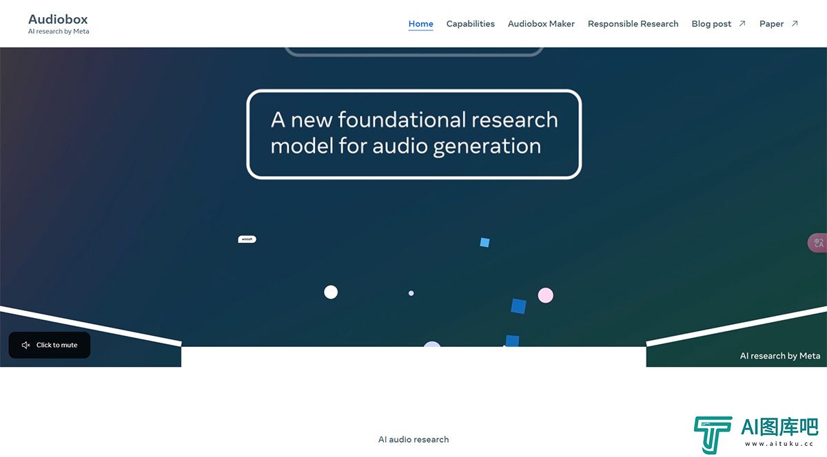 AudioBox：Meta的高级音频生成模型