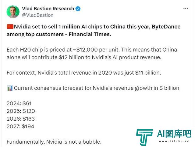 减少依赖英伟达，字节跳动据称联手台积电自研5nm AI芯片，到2026年量产